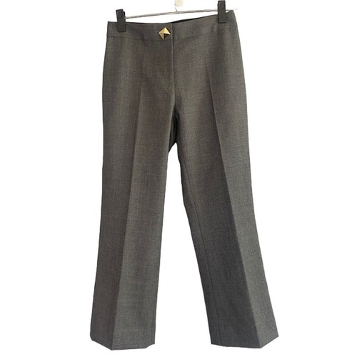 Kate Spade grigio misto lana abito formale ufficio vestito pantaloni donna taglia S