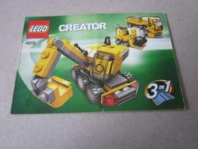 Lego Building Instructions Instruction Creator 4915, 3 in1 