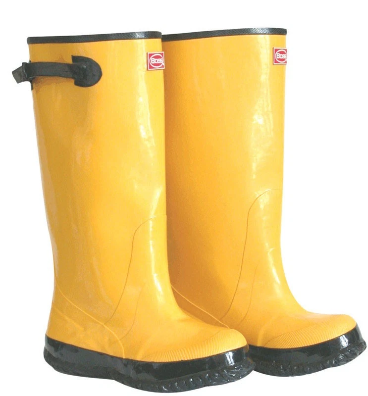 BOSS 2KP448112 Yellow Rubber Over-The-Shoe Boots 17 Inch Yellow 12 - Image 1 of 1