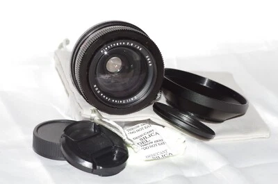 Objectif 35mm f2,8 CARL ZEISS FLEKTOGON, bouchons-filtre-pare-soleil-housse TBE - Photo 1/4