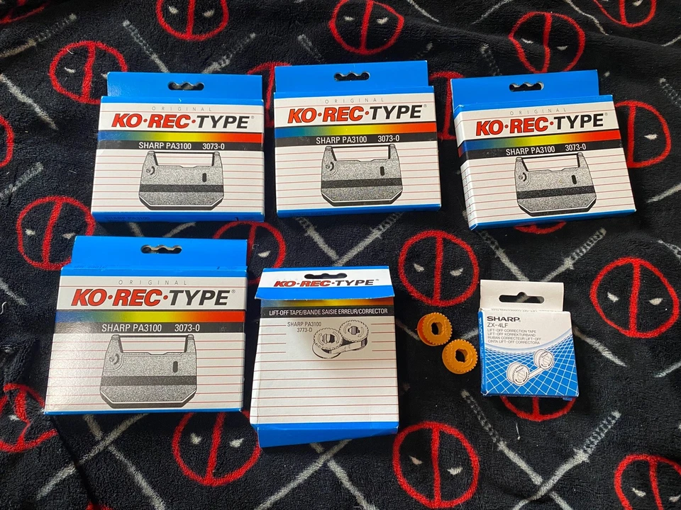 4 x cinta talla 301c + Lift-Off Sharp PA3000 PA3100 PA3130 PA4000 Sigma SM-8400 Foto 1 de 2