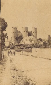 Bourbon l'Archambault Three Towers Old CDV Photo 1865 - Foto 1 di 2