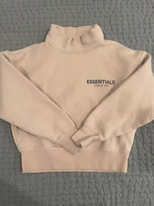 Fear Of God Essentials kids Mock Neck Sweater Size 6/7 - Picture 1 of 4