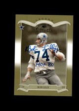 Bob Lilly 2003 Donruss Classics Timeless Tributes authentic autographed card