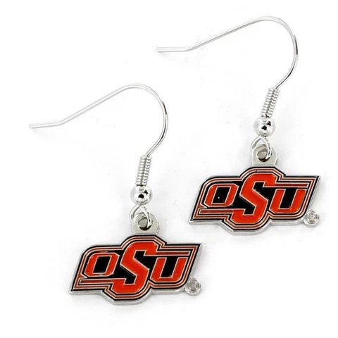 Oklahoma State Cowboys Dangler Earrings - Alt Cover