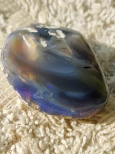 Schwarz Opal 39,8 Karat 27 x 24 x 12 mm aus Lightning Ridg Handgefertigt NR.5 - Bild 1 von 7