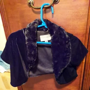 Pippa and Julie Velvet crop jacket - Picture 1 of 3