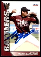2003 Choice Wisconsin Timber Rattlers Michael Garciaparra Signed IP AUTO #02