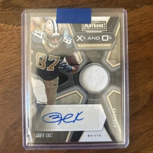 2019 Panini Playbook JARED COOK X's & O's Signatures Autograph /249 #XO-JC - Picture 1 of 4