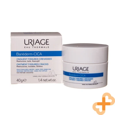 Uriage Bariederm Ointment Fissures Cracks 40ml Restructures Insulates Soothes - Image 1 of 4