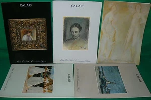 5 catalogues vente aux enchères CALAIS tableaux modernes sculptures bronzes (1) - Imagen 1 de 2