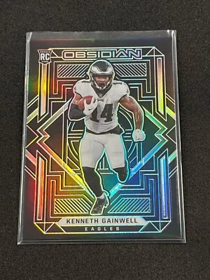 2021 Panini Obsidian Football Kenneth Gainwell Base Rookie #117 - Eagles - Image 1 of 2