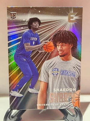 2022 Chronicles Draft Picks Essentials Shaedon Sharpe RC #17 Trail Blazers - Image 1 of 2