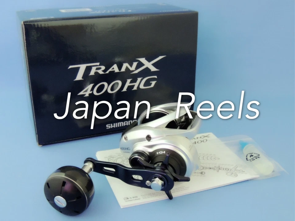 NEW SHIMANO TRANX 400AHG 400 HG RIGHT HANDLE REEL 7.6:1 *1-3 DAYS FAST DELIVERY* - Image 1 of 1
