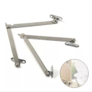 Puerta de gabinete bisagra plegable elevación puntal tapa solapa varillas soporte acero inoxidable - Imagen 1 de 10