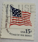 U.S. Postage Stamp ~ American Flag/Land of the Free ... ~ 15¢ Stamp Posted - 04