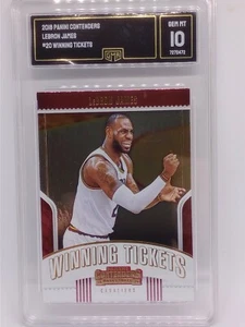 Lebron James 2018 Panini Contenders Basketball #20 Winning Tickets GMA 10 NBA  - Picture 1 of 5