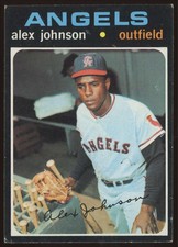 1971 Topps Alex Johnson #590 California Angels