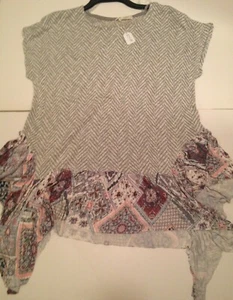 NEW! Oddi Sweater Top Women's Plus Size 1X, 2X or 3X Sharkbite Hem Super Soft - Bild 1 von 11