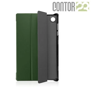 Smarte Schutzhülle Tasche DUNKELGRÜN 10.1" Lenovo Tab M10 HD (2.Gen) TB-X306 - Bild 1 von 9