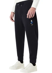 Pantalones para correr Emporio Armani Eagle bordados con cordón - Imagen 1 de 7