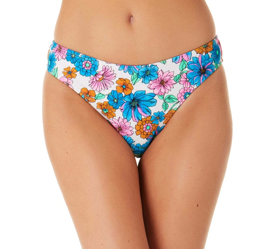 Precio de venta sugerido por el fabricante $20 Pantalones florales multicolores California Waves para mujer talla XL Foto 1 de 1