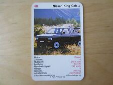 Quartett Einzelkarte Piatnik Cross Country Nr. 4235 4B Nissan King Cab
