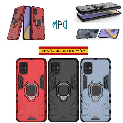 MAX POWER DIGITAL Funda Magnética para Samsung Galaxy A71 Carcasa con Soporte Anillo Imán