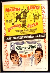 MARTIN & LEWIS doble función SCARED STUFF 1958 - Imagen 1 de 1