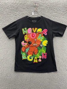 T-shirt Never Broke Again taglia media manica corta nera denaro - Foto 1 di 7