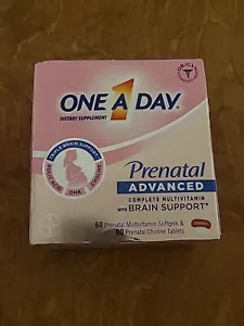 One A Day Advanced Prenatal Multivitamin with Choline, 60+60 Expiration: 05/2026 - Picture 1 of 2