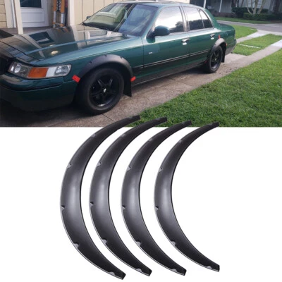 Arcos de rueda universales de carrocería ancha JDM para Nissan 4 piezas PP 35 mm Foto 1 de 4