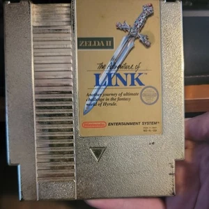 Zelda 2 The Adventure of Link - 1988 NES Game - Cart Only - TESTED! - Picture 1 of 3