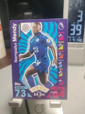 2016-17 Topps Match Attax English Premier League - Nampalys Mendy #137 (RC) - Image 1 of 2