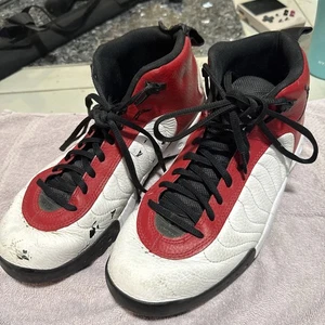 Herren Größe 10,5 Jordan Jumpman Pro weiß schwarz Varsity rot Turnschuhe DN3686 006 - Bild 1 von 12