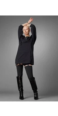 Nuevo Pantalones Cortos Adidas Dos en Uno Siempre Originales Mujeres Originales Negro Costilla 16 Foto 1 de 4