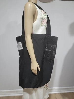 Bolso de Mano Juan Carlos Obando Negro XL Tela Playa W 23" H 23" #CB7 Foto 1 de 4