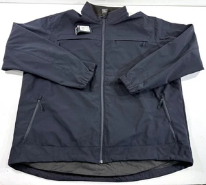 NWT 3XL 5.11 TACTICAL MENS CHAMELEON SOFT SHELL 2.0 JACKET 48373 DARK NAVY - Picture 1 of 4