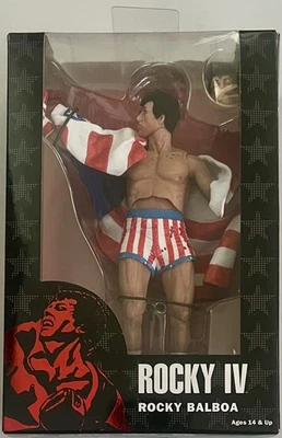 NECA Rocky IV 40th Anniversary Rocky Balboa 7" Action Figure Brand New in Box - Image 1 of 2