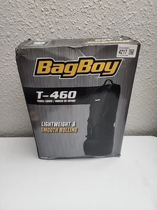Bag Boy T-460 Wheeled Travel Cover Golf Bag Black New - Picture 1 of 9