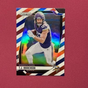 TJ HOCKENSON 2024 Panini Prizm Red White Blue RWB #188 Vikings Hawkeyes - Picture 1 of 6