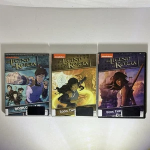 The Legend of Korra Book 1 2 3 (3 DVD Lot) Nickelodeon FREE SHIPPING! - Picture 1 of 4