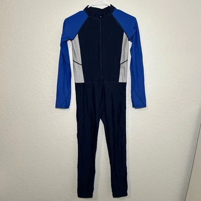 Coolibar Youth L Sunray 360 Coverage Long Sleeve Zip Up Swimsuit UV Protection - Image 1 of 4