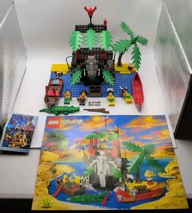 LEGO Pirates: Forbidden Cove (6264) Complete With Instructions & Minifigs  - Picture 1 of 23