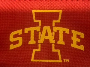 Iowa State University NCAA Bauchtasche Stoff Reißverschlüsse Tasche Unikat ISU Cyclones - Bild 1 von 4