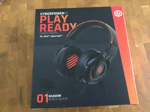 Cyber power pc Play Ready gaming Headset Shadow 01 - Picture 1 of 3