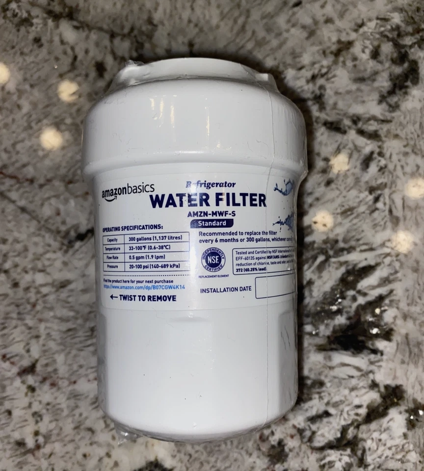 Amazon Basics For GE / Refrigerator Water Filter AMZN-MWF-S / Standard - Image 1 of 1