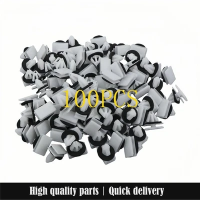 100x Clips de moldura de panel de nailon para Cadillac Escalade EXT Chevrolet Monte Carlo Foto 1 de 4