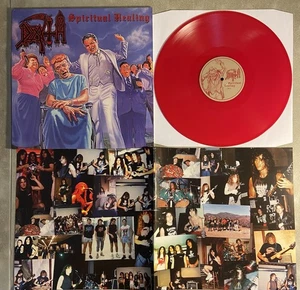 DEATH Spiritual Healing 12” Vinyl LP RSD Red Transparent Vinyl Relapse Records - Picture 1 of 13