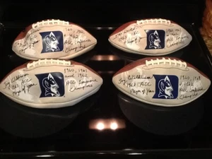 Jay Wilkinson Signed Duke Football! With ACC Championship Years Inscribed! - Picture 1 of 6